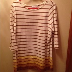 Denim & co tunic Top size 1x